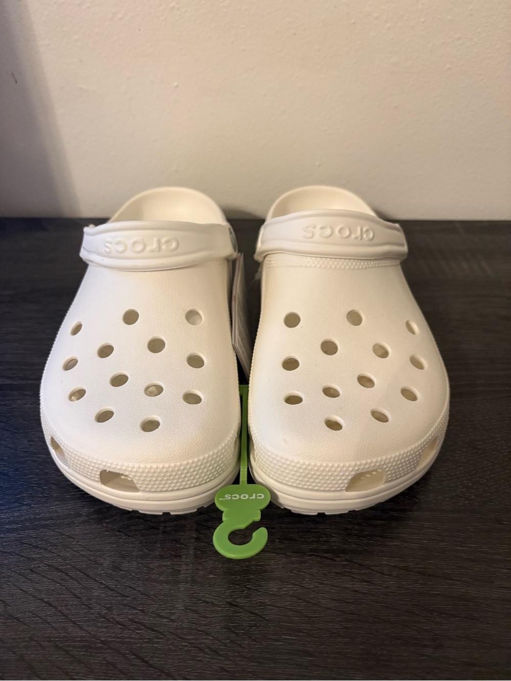 NWT White Crocs | Womens Size 9, Mens Size 7